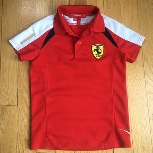 Authentic Ferrari polo t-shirt